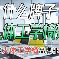 什么牌子的人体工学椅好？舒适耐用人体工学椅品牌排名前十名
