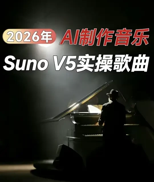 2026 Ai音乐制作suno V5实操歌曲流程！
#ai #ai音乐 #suno #人工智能 #ai创作