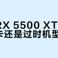 磐镭RX 5500 XT是入门神卡还是过时机型？899元值不值得买，全网观点大PK