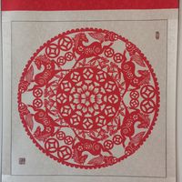 龙马精神·非遗贺岁|全市非遗传承人线上创作展:河间剪纸