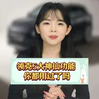 领克车买回家只知道开，居然从没用过车上这5大神仙功能！那真是亏到姥姥家了！#汽车知识  #领克