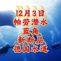 12月3日帕劳🇵🇼潜水！ 金典的帕劳最后一天潜水终于圆梦Manta feeding。蓝角方向潜水：蓝角、新断层、德国水道。#旅行推荐官 #旅行vlog #帕劳潜水 #潜水女孩 #虫虫长城队 @老金和托托