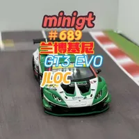 小牛帅，但是涂装有点难接受!minigt689号兰博基尼小牛GT3 EVO JLOC车队87号赛车#dou是好车 #青年创作者成长计划 #兰博基尼 #兰博基尼飓风 #抖音汽车