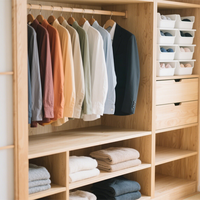 衣橱总乱找不到衣服？10分钟搞定高效收纳系统，容量翻倍还一目了然