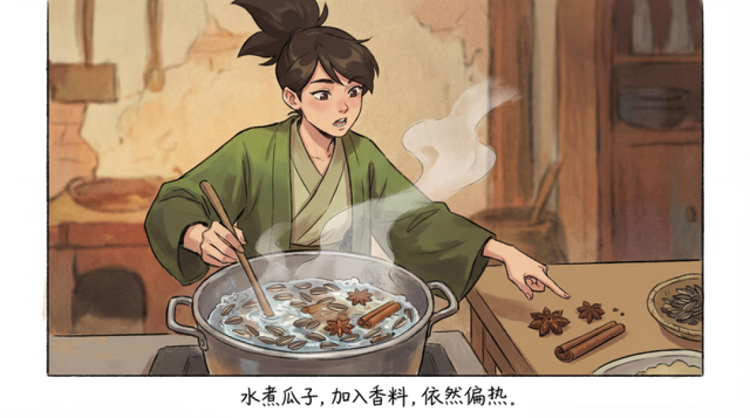 瓜子与上火