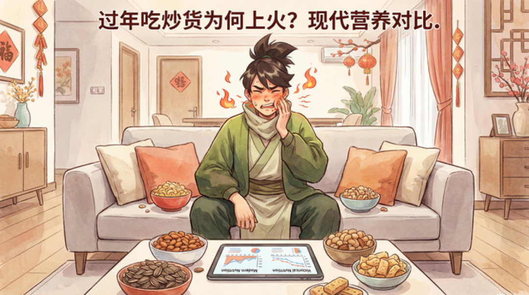 瓜子与上火