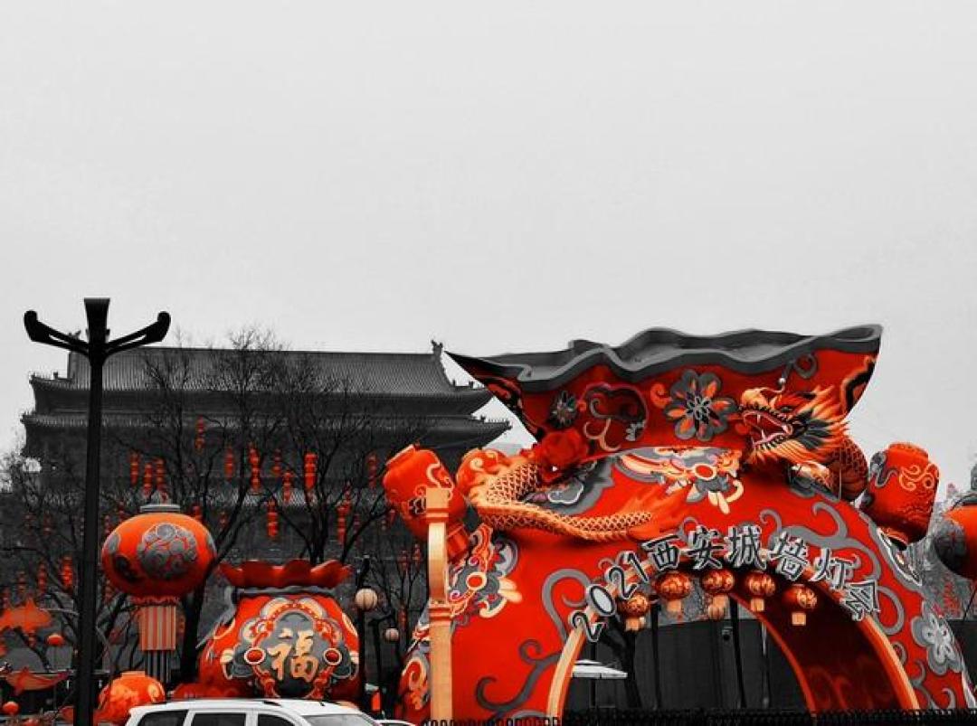 年味拉满!陕西春节打卡封神地!来西安一定要去看看。