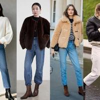 “九分裤+短靴”穿搭真好看，利落显瘦又保暖，冬季这样穿特吸睛