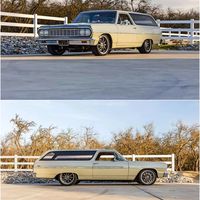 650匹马力的复古旅行车，Chevelle Malibu