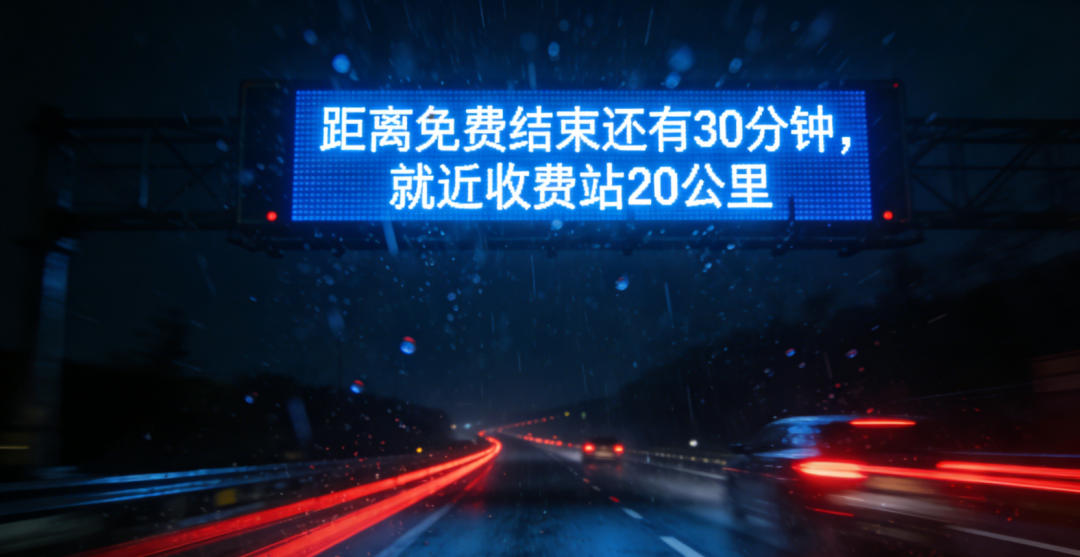 高速公路免费时段开始,到了2月23日24点后,一定会有这些事情发生