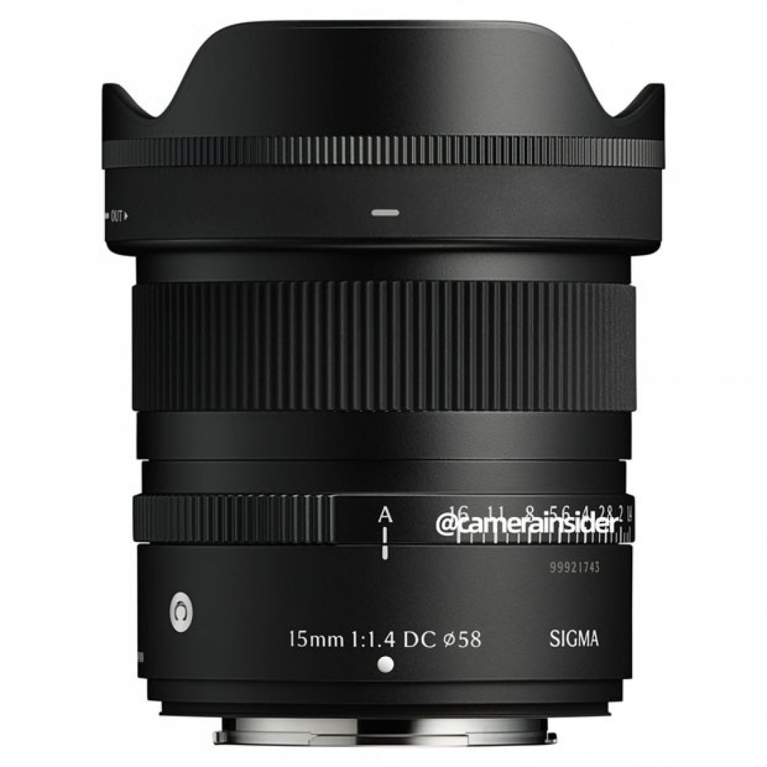 适马15mm F1.4 DC DN、35mm F1.4 DG II Art谍照曝光