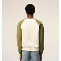 Ami Paris 棉毛圈钩编 爱心阔型插肩卫衣，把法式松弛穿在身上