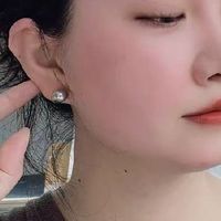 真多麻灰珍珠耳钉！大溪地质感轻奢感拉满