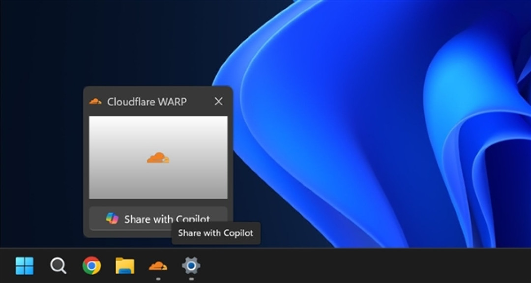 微软测试Windows 11任务栏新功能:可直接向AI助手共享窗口