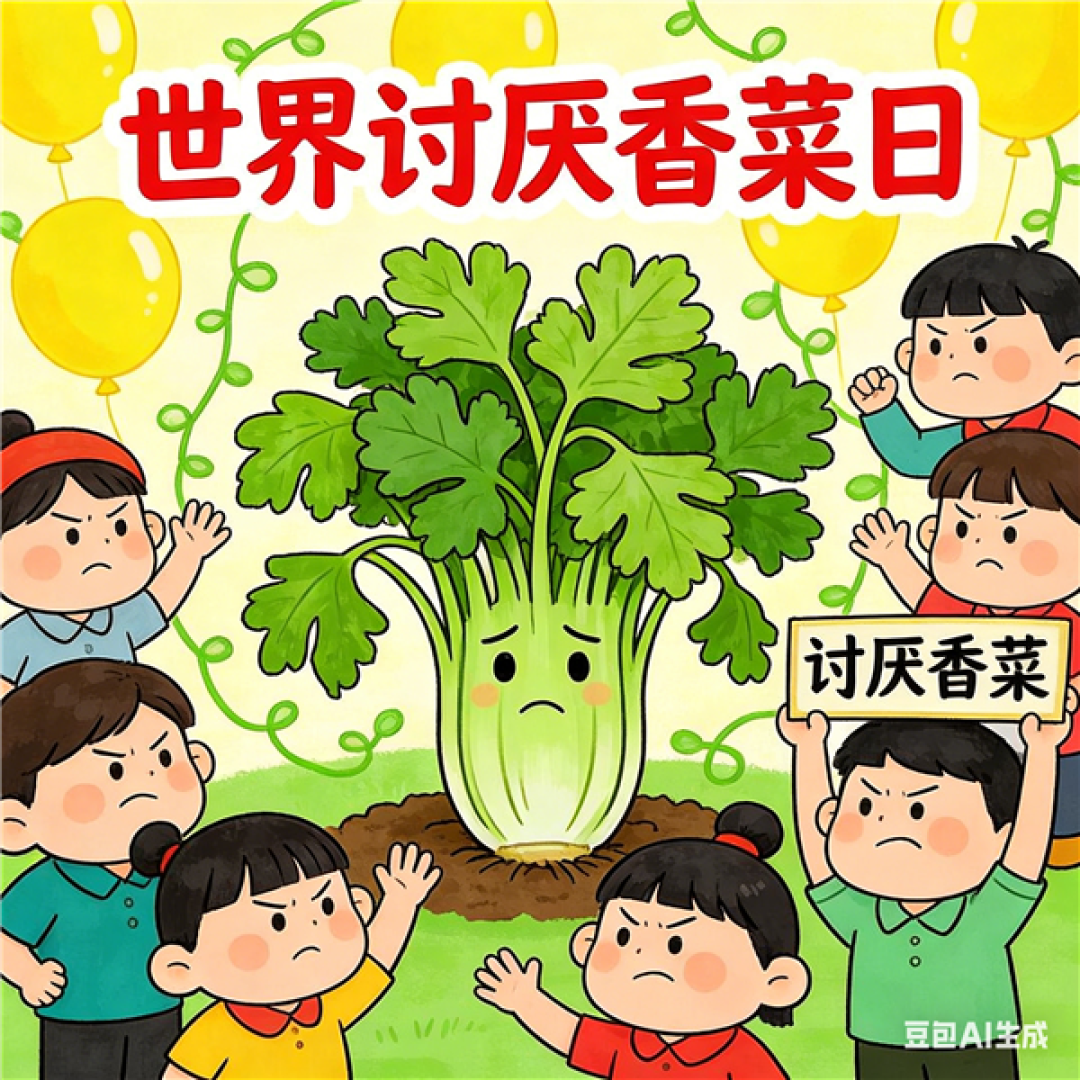 今天是世界讨厌香菜日：爱恨两极端！背后是基因决定