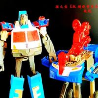 小津的变形金刚玩具视频—孩之宝 E版 超能量争夺战 加强级 拖缆