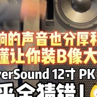 音响的声音也分厚和薄，秒懂让你装B像大佬!MeyerSound 12寸 PK 15寸，几乎全猜错！#音响发烧友#百万调音师#HIFI发烧友#音响改装#私人影院