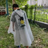 中学生上学雨衣封神！牧萌这件真的解决所有雨天痛点🌧️