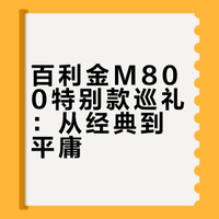 百利金m800非限量特别款钢笔简述