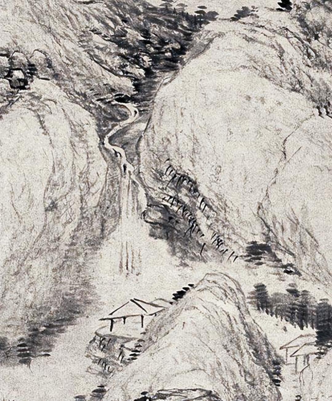 干湿并用营造诗意美,你喜欢这种画法吗