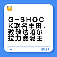 G-SHOCK联名丰田，致敬达喀尔拉力赛泥王