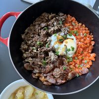 珐琅锅煲仔饭锅巴非常成功！