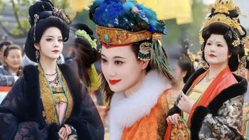 汉服出游妆容封神组合：远山眉+豆沙唇，素雅不抢镜还超上镜！