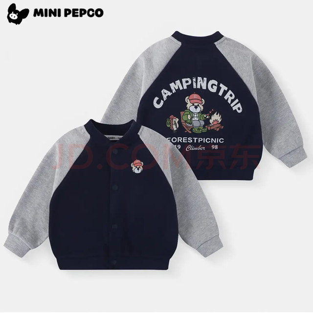 小猪班纳新款韩版儿童棒球服