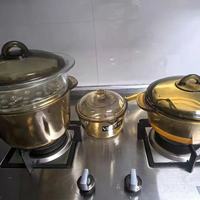 厨房颜值天花板✨VISIONS 康宁晶彩玻璃锅，煲汤炖菜封神！