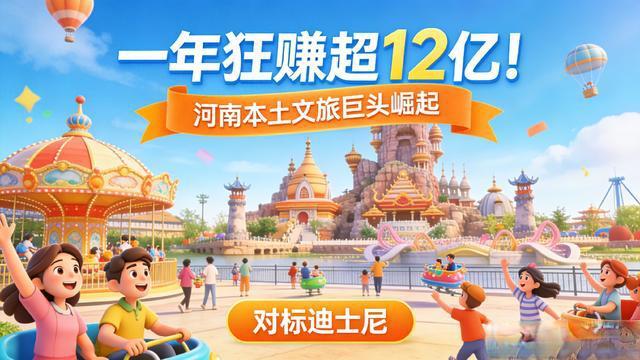 一年狂赚超12亿！河南本土文旅巨头崛起，对标迪士尼