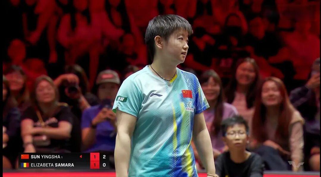 2026WTT新加坡大满贯∶孙颖莎,只打干净的球,却“喜提”黄牌,但也喜提“运动家典范”称号。