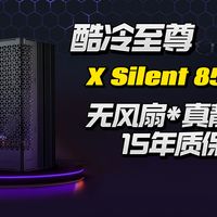 【推荐S-】真正“零噪音”电源-酷冷至尊X Silent850w 白金全模组电源开箱拆解评测-静音电源推荐
