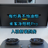 爆炒再不怕油烟，米家净烟机Pro入驻新装厨房