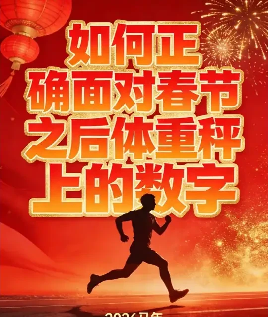 如何正确面对春节之后体重秤上的数字 #减脂 #春节后的你该减肥了 #告别焦虑 #科学减脂