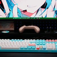 指尖的葱色旋律：AKKO 5108B初音未来联名款机械键盘开箱评测
