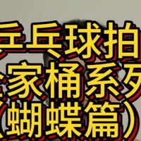乒乓球拍全家桶系列之蝴蝶篇