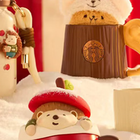 复工仪式感C位！星巴克派对甜心马克杯，治愈力+毛绒萌趣双在线