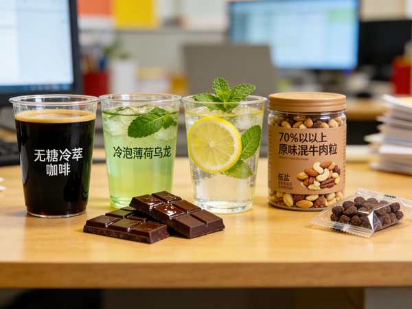 打工人回血神器：健康饮品零食
