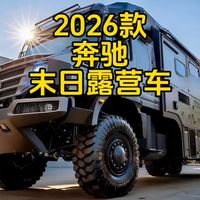 2026款奔驰末日露营车！有史以来打造的终极末日露营车