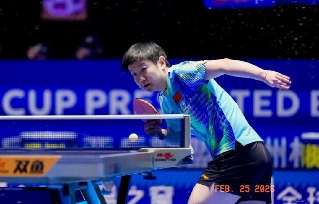孙颖莎3-1晋级!提醒对手用鹰眼,格局和球技都赢了