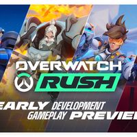 守望先锋手游Rush实机公布，颠覆性俯瞰视角4v4玩法