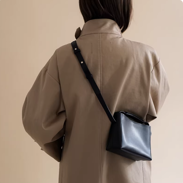 Flattered Hedda Midi 黑公文包｜通勤党质感封神✨