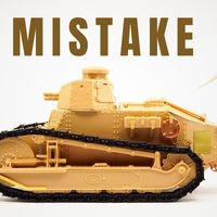 坦克模型制作翻车实录：Meng 1/35 雷诺FT-17轻坦
