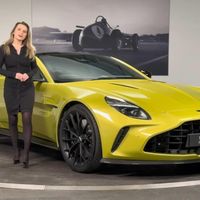 耀眼夺目！2025款阿斯顿·马丁 Vantage 都会黄 —— 格蕾丝小姐带你沉浸式看车