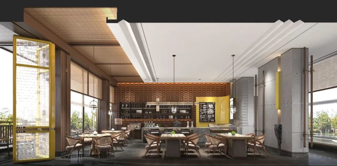 YUNGU云谷设计 X 新兴尘宵蔚景温德姆酒店丨以禅宗文化为脉络,深度融合东方美学与现代设计语言,打造“梦回大唐”的奢雅体验!