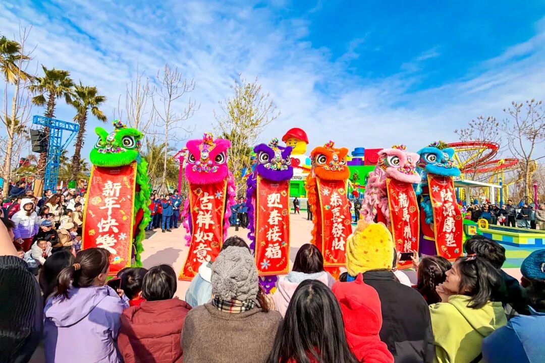 春节期间，上海乐高乐园单日客流创新高！