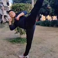 武警格斗腿法训练——侧踹腿