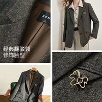 2026 早春封神✨KBNE 复古学院毛呢西装，通勤减龄一键拿捏