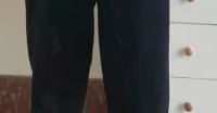 浪莎欧棉绒女士阔腿裤