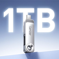 雷克沙1TB高速固态U盘首发1119元：USB 3.2-A/C双接口